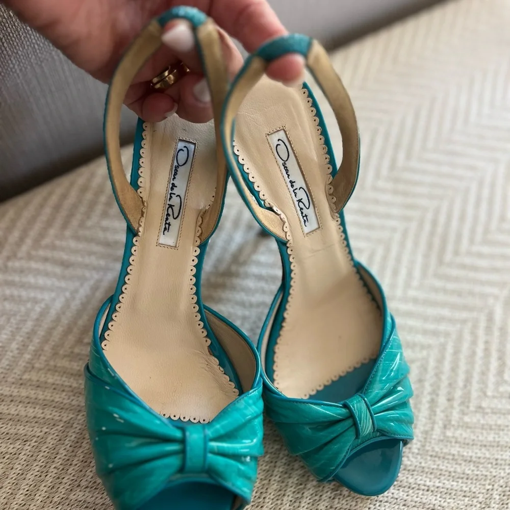Oscar de la renta heels